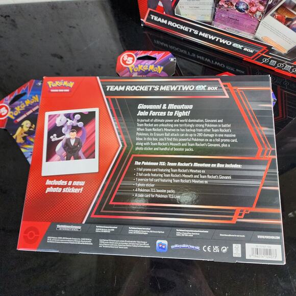 2x Pokemon Mewtwo EX Box + 3x Destined Rivals Packs Sealed Bundle Lot - Picture 2 of 4